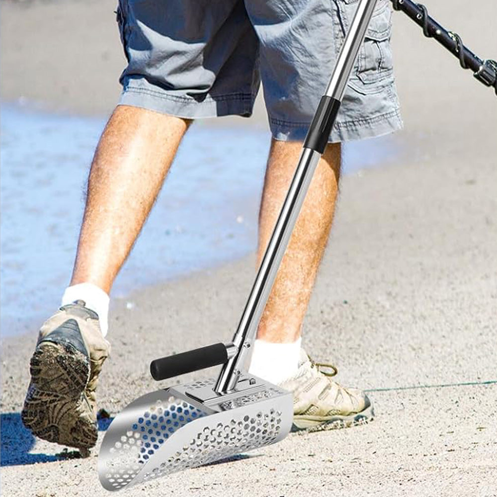 Sand Scoop with Shovel for Metal Detecting Metal Detector at Beach