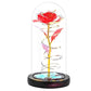 Eternal Rose Night Light in Glass Dome with LED