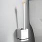 2pcs Toilet Brush with Drip Base Toilet Bowl Brush with Built-in Tweezer Toilet Cleaner Set