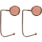 2 Pack 30mm Metal Straight Hooks for Christmas Stockings and Bags