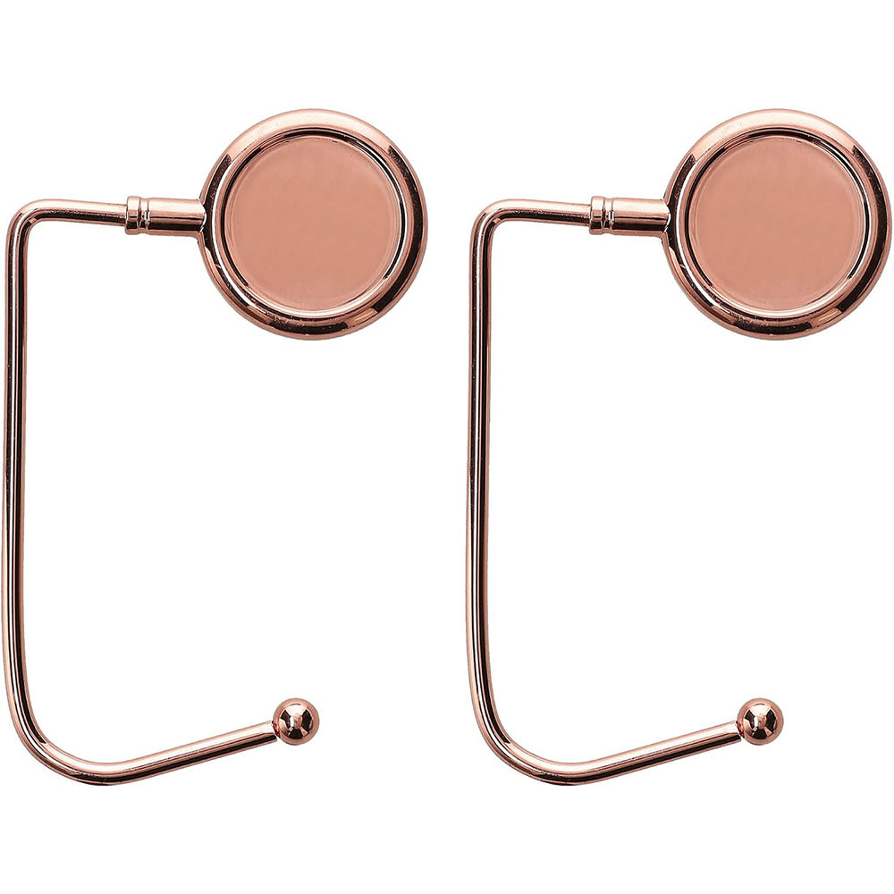 2 Pack 30mm Metal Straight Hooks for Christmas Stockings and Bags