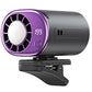 360 Rotatable 199-Speed Ice Cooling Clip Fan with Neck Lanyard TEC Semiconductor Cooling Fan Turbo Boost Wind