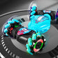 2.4GHz RC Stunt Car Toy With Light Music Xmas Gift Drift Twist Car Toy