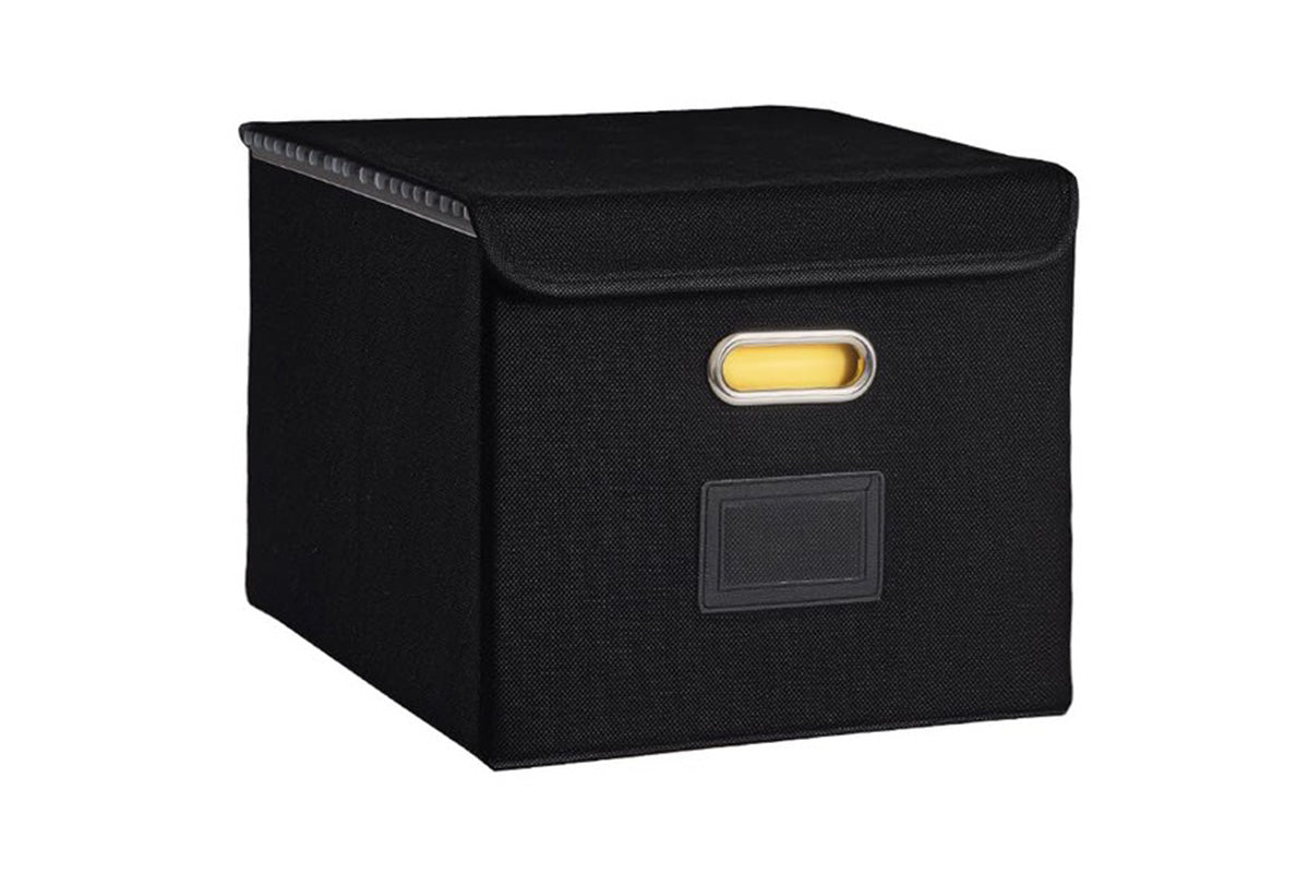 File Organizer Box With Lid Collapsible File Folder Organizer For Office Document