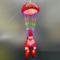 Christmas Decorations Santa Claus Parachute Lights LED Hanging Xmas Tree Decor