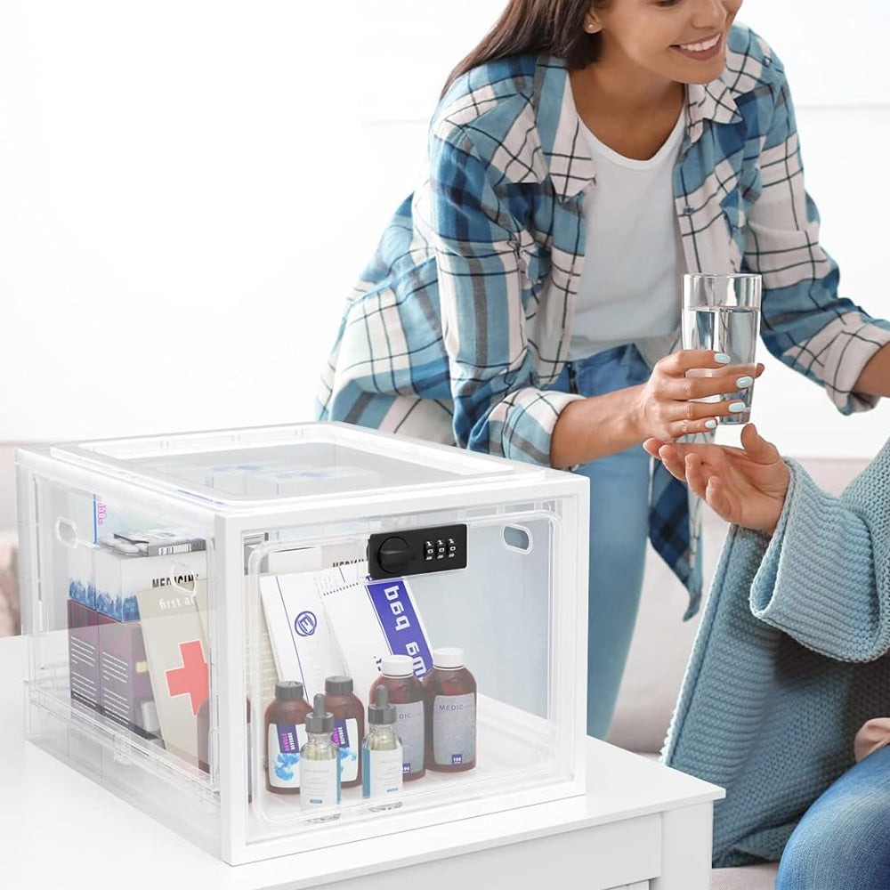 Lockable Storage Box for Food Medicines
