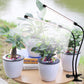 2 Head Indoor Clip LED Grow Light Growing Veg Flower 8W Plant Lamp