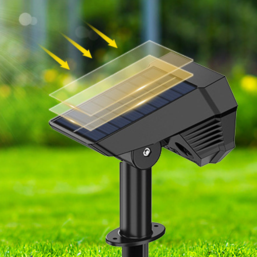 Solar Spot Lights Outdoor Waterproof Solar Lights for Yard Garden Landscape