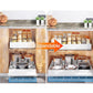 Expandable Slide-Out Cabinet Pantry Shelves Storage