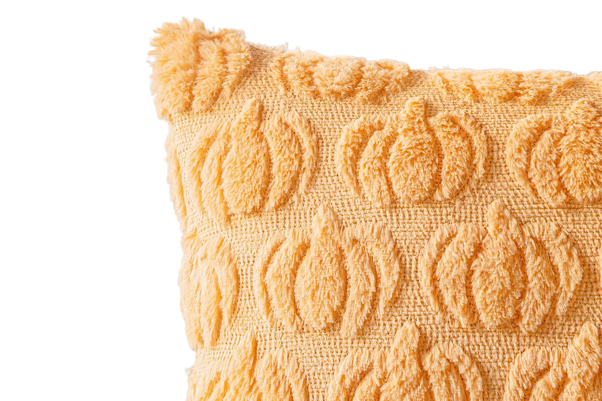 Fall Pillow Covers Halloween Pumpkins Faux Fur Pillowcase for Chair Sofa-Brown