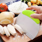 16x11.8cm Stainless Steel Dough Scraper with Measuring Scale