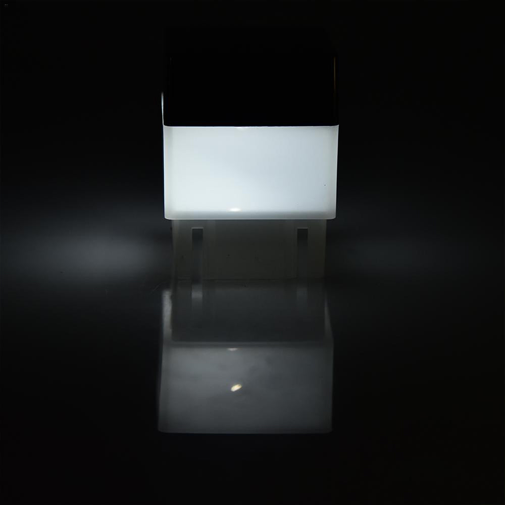 Solar Garden Light Powered Fence Post Cap Lights LED Landscape Outdoor
