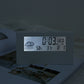 Digital Desktop Clock with Temperature Humidity Display-Transparent