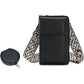 PU Leather Cell Phone Purse Small Crossbody Bags With Credit Card Slot