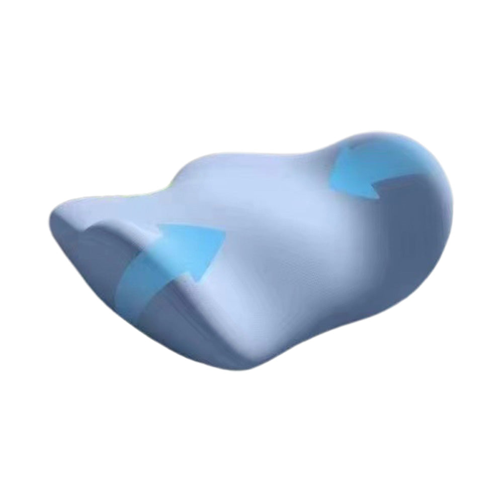 Lumbar Support Pillow Memory Foam Cushion-Black