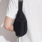 Waist Bag With 3 Zipper Pockets Crossbody Bag Unisex Large Fanny Pack For Travel Holiday