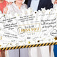 Jumbo Guest Book Happy Retirement Card