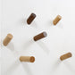 3 Sets Wooden Hook Wall Hook Hanger Hallway Home Decorations