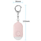 Rechargeable Personal Security Alarm Keychain With LED 130dB Self-Defense Alarm
