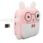 Kids Instant Print Camera with 2 Rolls Print Paper