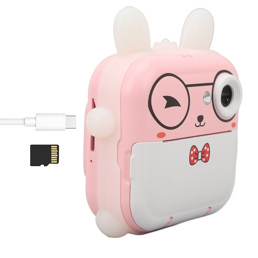 Kids Instant Print Camera with 2 Rolls Print Paper