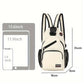 2Pcs Dual-use Water-resistant Chest Bag Outdoor Travel Shoulder Backpack