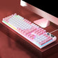 104 Keys Mechanical Gaming Keyboard Wired Backlit Keyboard