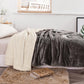 Reversible Plush Faux Mink Sherpa Lambswool Blanket