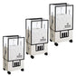 Transparent Water Resistance Luggage Cover Set with Strap for Travel Suitcase Protection
