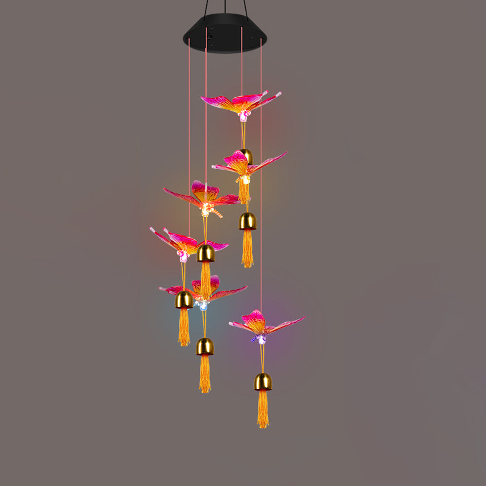 Solar Color Changing Wind Chime Light