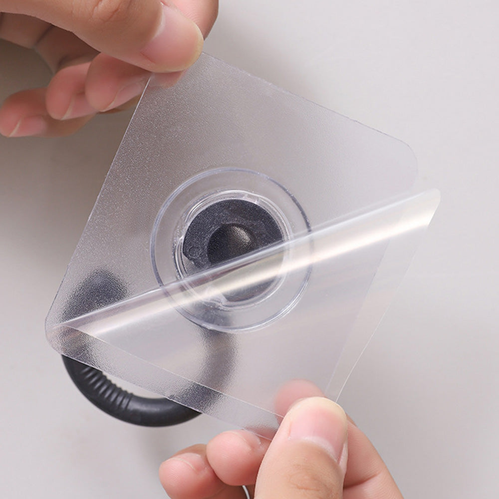 10 Pcs No Drill Ceiling Hooks 360 Degree Rotating Self Adhesive Hooks