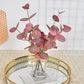 Realistic Artificial Eucalyptus Plant 3-Branch Faux Water Decorative Leaves