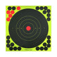 50Pcs 20CM Shooting Targets Splatter Paper Self-Adhesive Paper Reactive Splatter Target Sticker