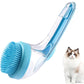 2 In 1 Dog Bath Brush With Built In Shampoo Dispenser Dog Shampoo Brush Bubble Maker