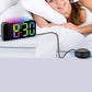Super Loud RGB Digital Alarm Clock for Heavy Sleepers with Night Light for Bedrooms