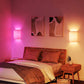 2Pcs Battery Operated 13 Colours Fixture Dimmable Wall Sconces Set