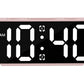 Small Digital Alarm Clock with 6 Dimmers and 5 Alarm Volumes for Bedrooms