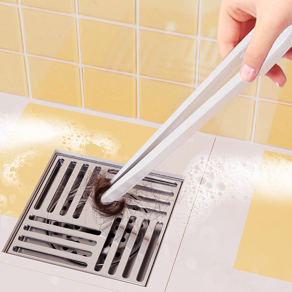 Long Handle Floor Scrub Brush Detachable Rotating V-Shaped Head Cleaning Tool
