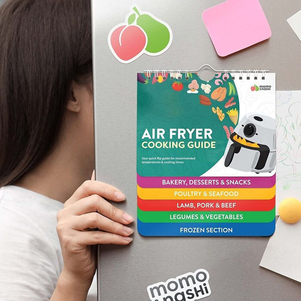 3Pcs Air Fryer Pressure Cooker Magnetic Cooking Guide Booklet