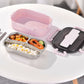 304 Stainless Steel Insulated Bento Lunch Box with 3-Compartments