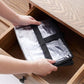 3PCS 60L Clear Plastic Storage Bags with Zipper for Clothing Blanket Comforter