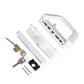Sliding Door Lock Handle Security Door Locks Set with Keys