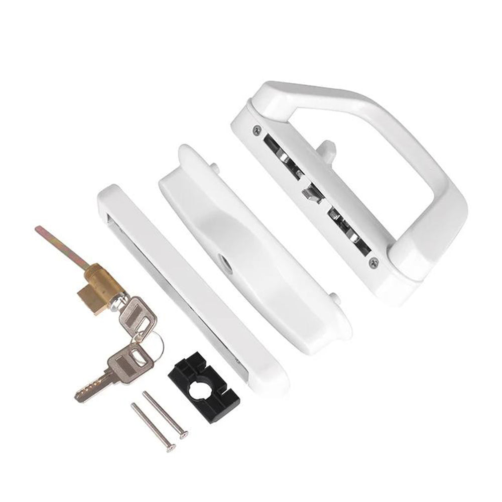 Sliding Door Lock Handle Security Door Locks Set with Keys