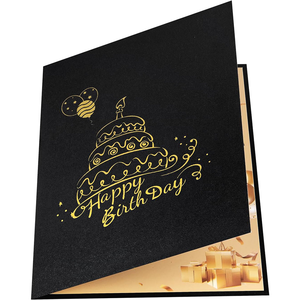 3D Pop Up Happy Birthday Card with Envelope