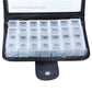 Weekly Pill Organizer Individual Medicine Containers for Vitamins Supplements