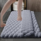 Memory Foam Bathroom Mat Wipe-Off Sole Mat Plush Absorbent Shower Mat-Gray