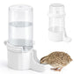 Bird Waterer Automatic Gravity Drinking Fountain for Cage with Anti Drowning Tray
