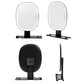 Bathroom Anti Fog Mirror with Lights Built In Shelf No Drilling Installation for Shower Room