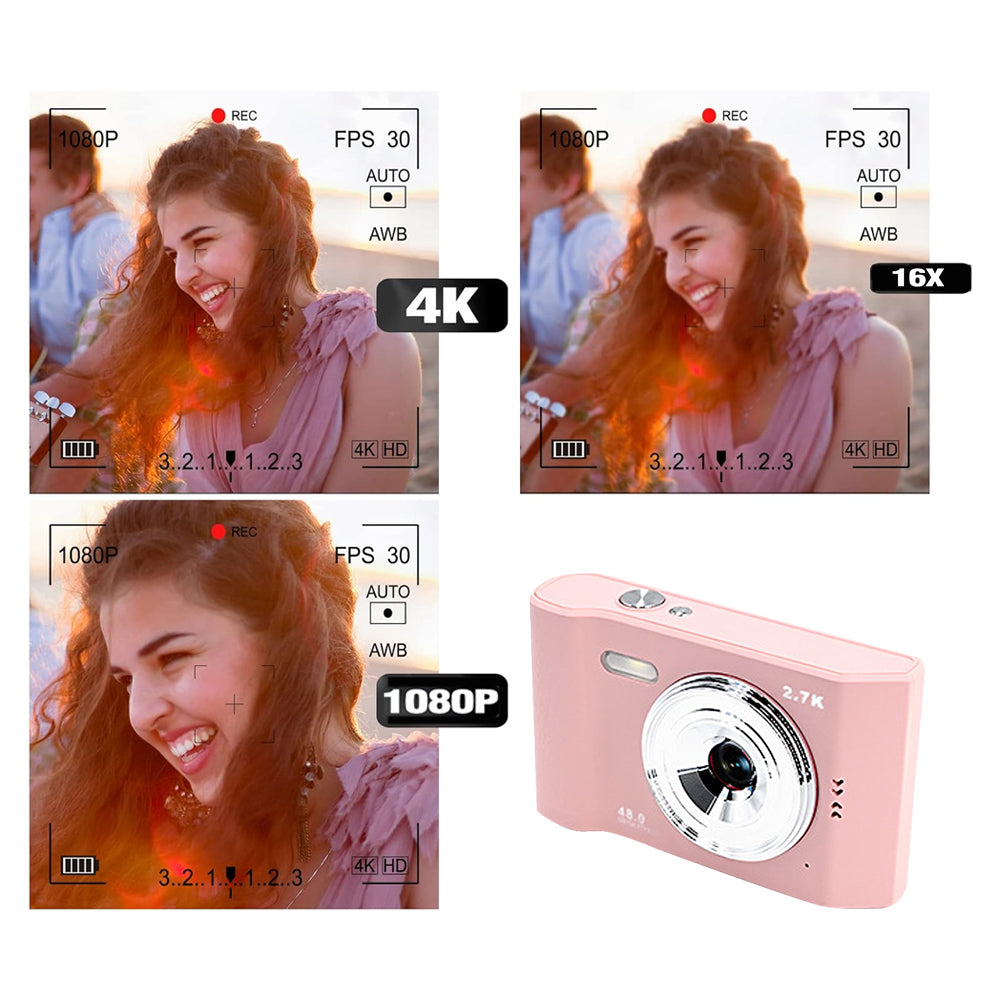 48MP HD Digital Camera Toy with 32G Memory Card