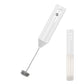 3-Speed Electric Milk Frother with 304 Stainless Steel Whisk